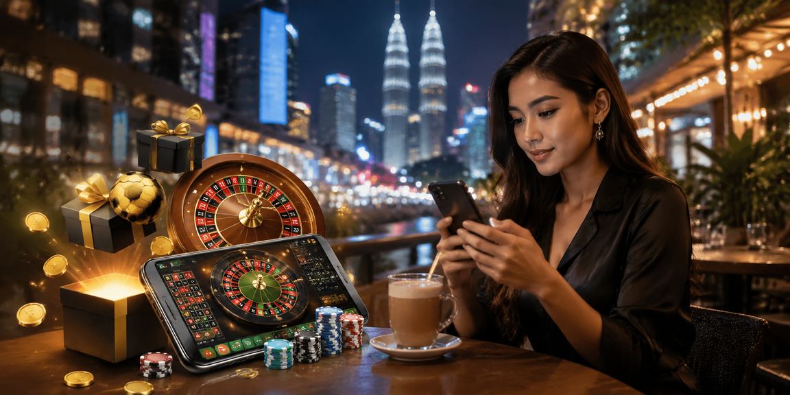 Permainan kasino rolet klasik tersedia di roll996 Kuala Lumpur